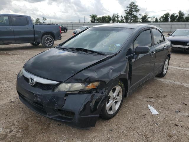 19XFA1F60BE015794 - 2011 HONDA CIVIC LX-S Қара фото 2