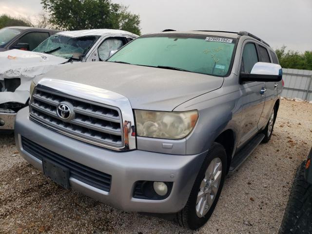 5TDZY67A58S000389 - 2008 TOYOTA SEQUOIA PL SILVER photo 2