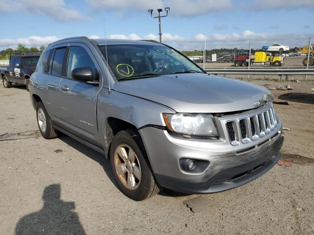 1C4NJCBA3FD156142 - 2015 JEEP COMPASS SP GRAY photo 1