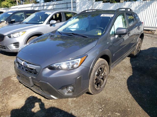 JF2GTACC7NG272336 - 2022 SUBARU CROSSTREK GRAY photo 2