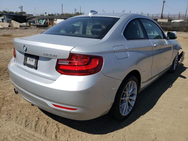 WBA1F5C5XFV256629 - 2015 BMW 228 I فضي صورة 4