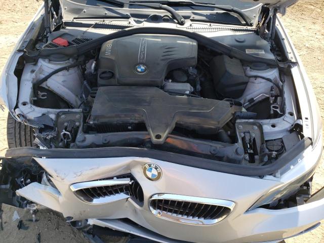 WBA1F5C5XFV256629 - 2015 BMW 228 I SILVER photo 7