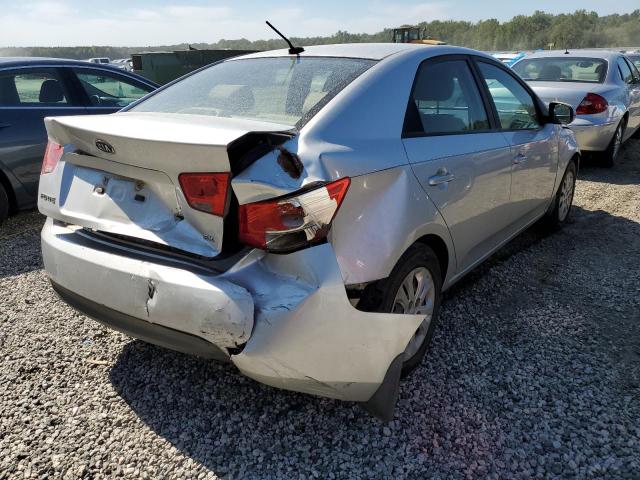 KNAFU4A26C5586049 - 2012 KIA FORTE EX SILVER photo 4