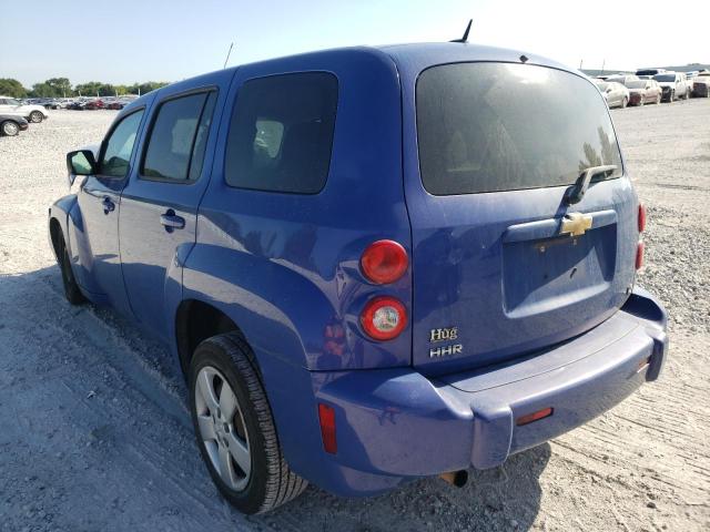 3GNCA13D58S716371 - 2008 CHEVROLET HHR LS BLUE photo 3