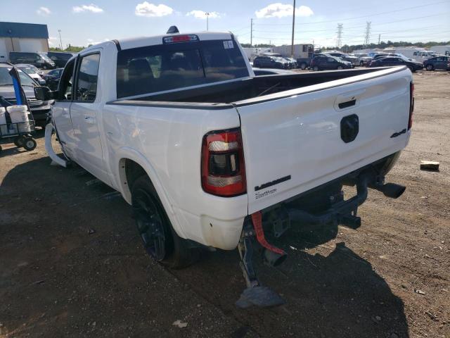 1C6SRFJT2MN585643 - 2021 RAM 1500 LARAM WHITE photo 3