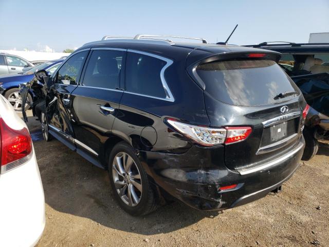 5N1CL0MN5EC514762 - 2014 INFINITI QX60 HYBRI BLACK photo 3