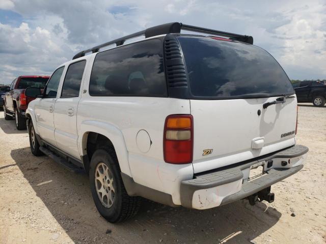 3GNFK16Z92G307351 - 2002 CHEVROLET SUBURBAN K WHITE photo 3