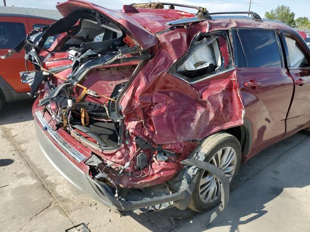 5TDFZRBH3LS053283 - 2020 TOYOTA HIGHLANDER BURGUNDY photo 9