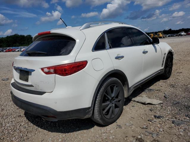 JN8CS1MW6EM411631 - 2014 INFINITI QX70 WHITE photo 4