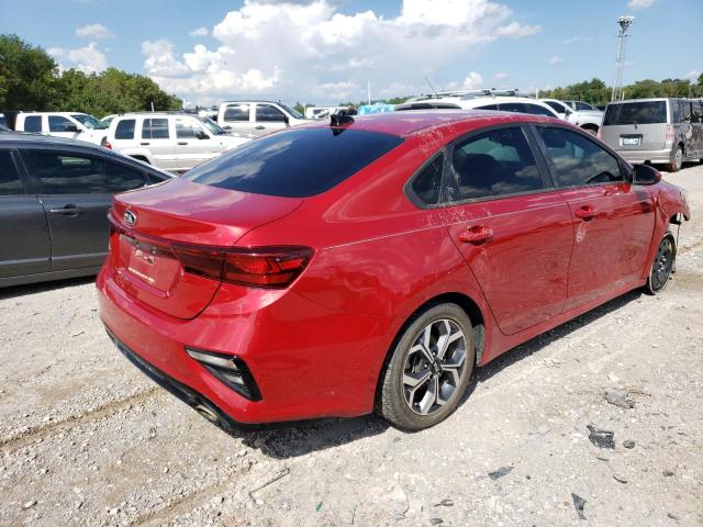 3KPF24AD3KE084032 - 2019 KIA FORTE FE RED photo 4