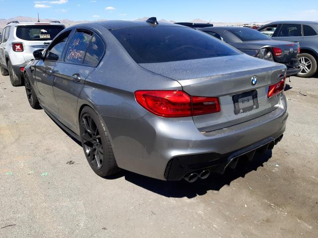 WBSJF0C55KB285157 - 2019 BMW M5 GRAY photo 3