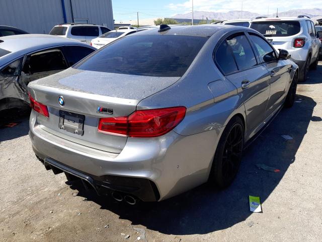 WBSJF0C55KB285157 - 2019 BMW M5 GRAY photo 4