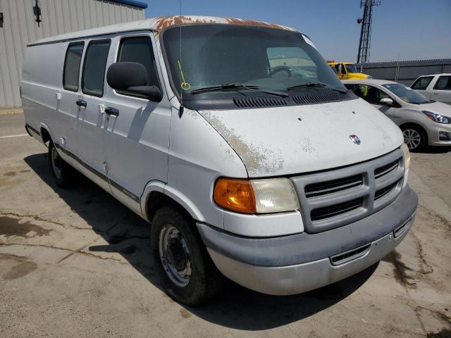 2B7LB31Z61K556500 - 2001 DODGE RAM VAN B3 WHITE photo 1