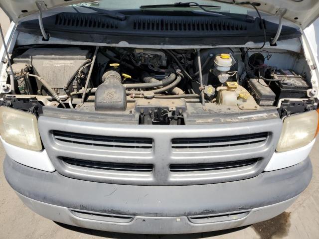 2B7LB31Z61K556500 - 2001 DODGE RAM VAN B3 WHITE photo 7