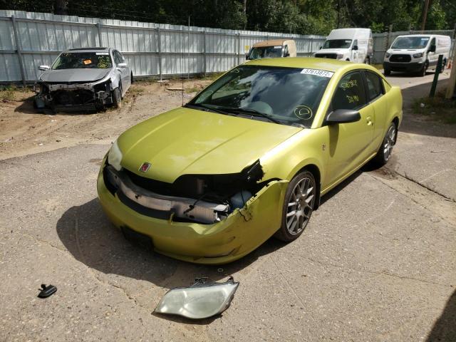 1G8AW12F64Z138874 - 2004 SATURN ION LEVEL GREEN photo 2