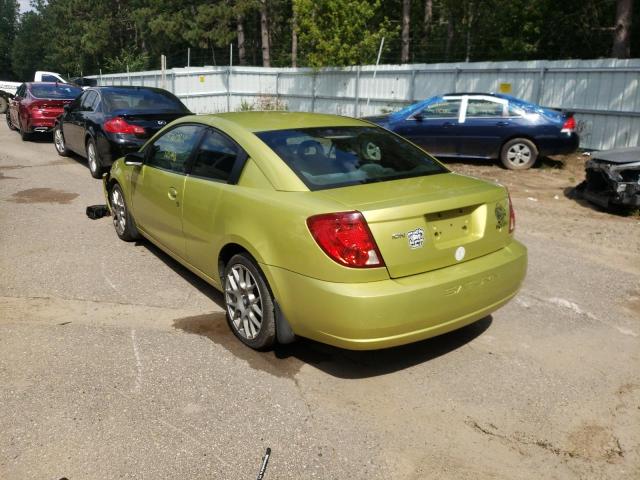 1G8AW12F64Z138874 - 2004 SATURN ION LEVEL GREEN photo 3