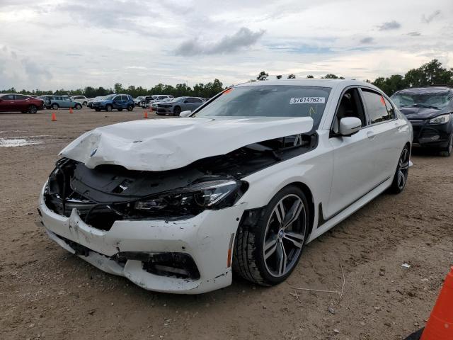 WBA7F2C54GG416096 - 2016 BMW 750I XDRIV WHITE photo 2