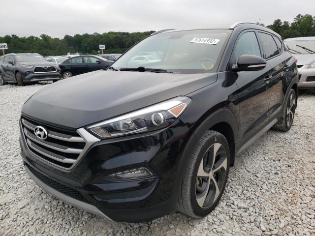 KM8J33ALXJU763039 - 2018 HYUNDAI TUCSON SPO BLACK photo 2