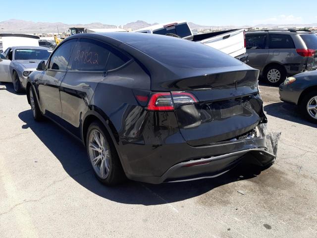 5YJYGDED6MF109460 - 2021 TESLA MODEL Y BLACK photo 3