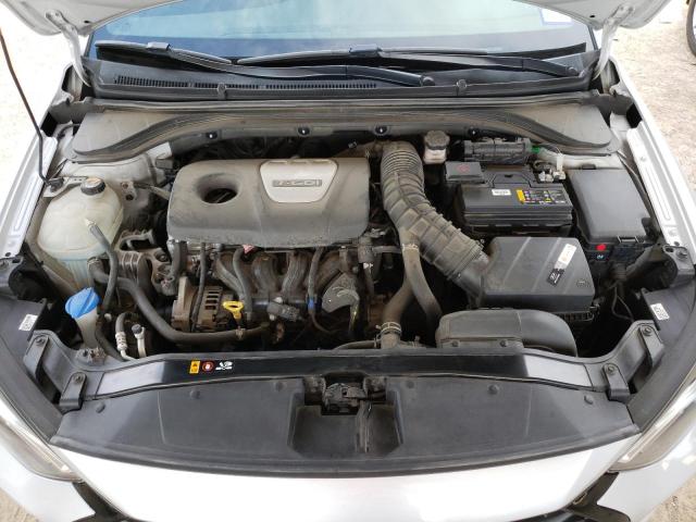 KMHD04LB2JU509082 - 2018 HYUNDAI ELANTRA SP SILVER photo 7