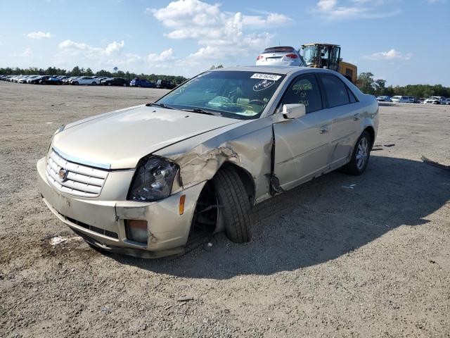 1G6DP577270116018 - 2007 CADILLAC CTS HI FEA GOLD photo 2