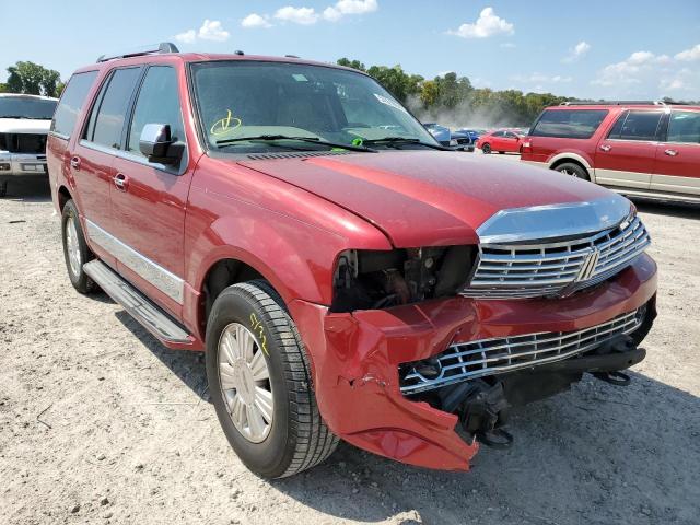 5LMFU27557LJ03105 - 2007 LINCOLN NAVIGATOR RED photo 1