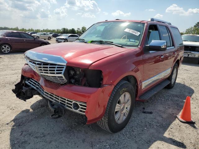 5LMFU27557LJ03105 - 2007 LINCOLN NAVIGATOR RED photo 2