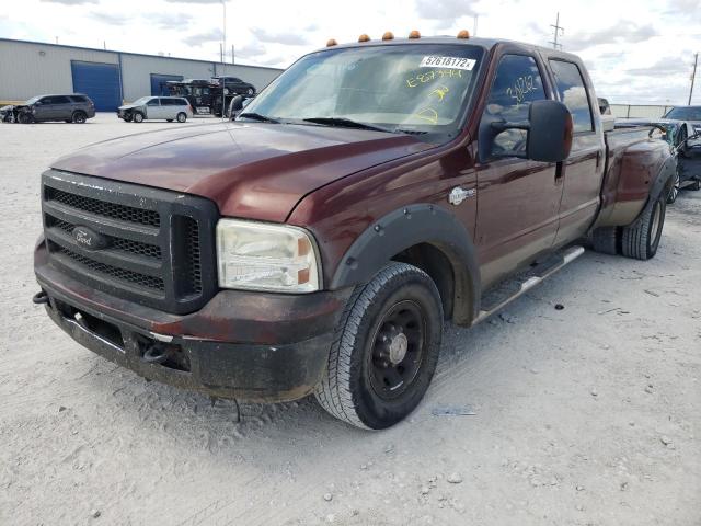 1FTNW20LX4EB87346 - 2004 FORD F250 SUPER BROWN photo 2