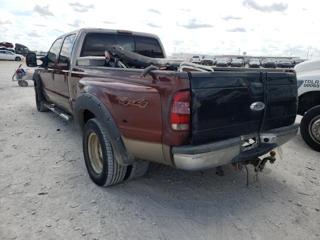 1FTNW20LX4EB87346 - 2004 FORD F250 SUPER BROWN photo 3