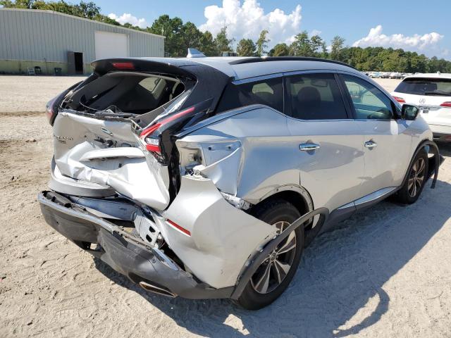 5N1AZ2BS5LN106502 - 2020 NISSAN MURANO SV SILVER photo 4