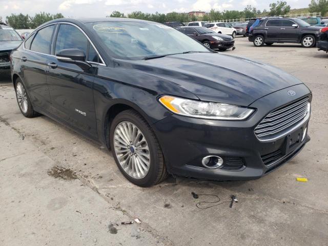 3FA6P0RU4ER169589 - 2014 FORD FUSION TIT BLACK photo 1