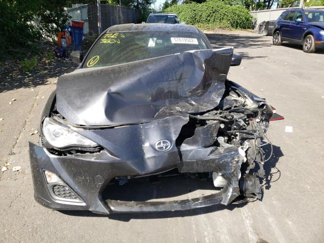 JF1ZNAA19F8710097 - 2015 TOYOTA SCION FR-S GRAY photo 9