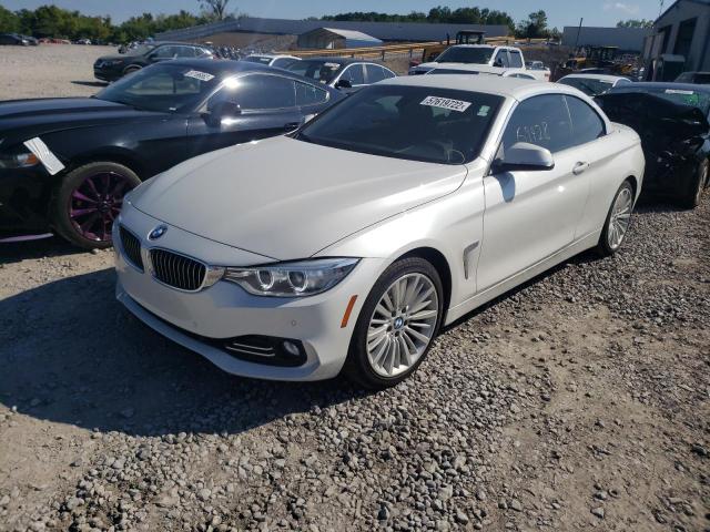 WBA3V5C59FP753848 - 2015 BMW 428 I WHITE photo 2
