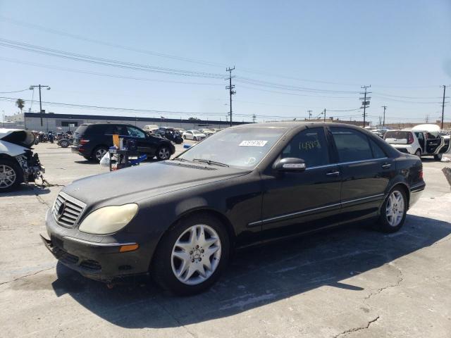 WDBNG75JX3A368159 - 2003 MERCEDES-BENZ S-CLASS BLACK photo 2