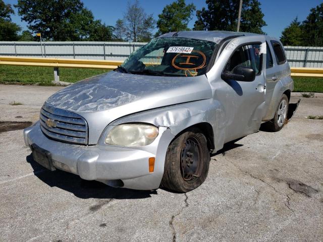 3GNCA13B79S641284 - 2009 CHEVROLET HHR LS SILVER photo 2