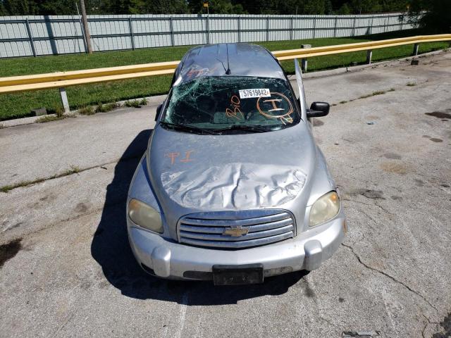 3GNCA13B79S641284 - 2009 CHEVROLET HHR LS SILVER photo 9