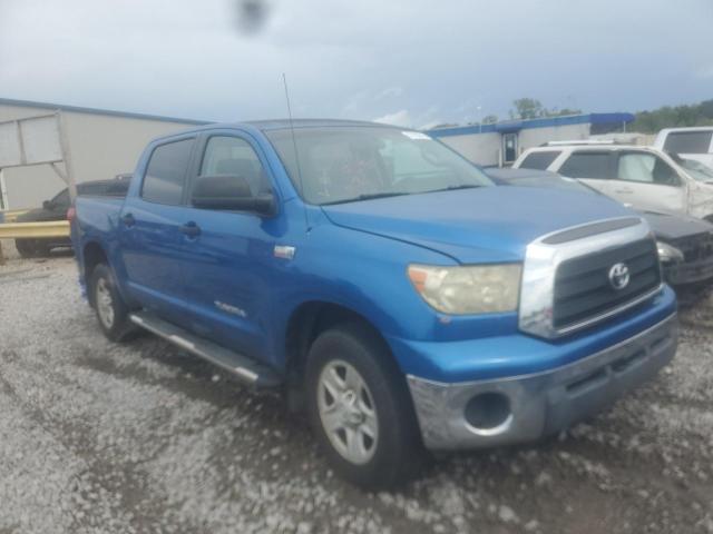 5TFEV54128X044575 - 2008 TOYOTA TUNDRA CRE BLUE photo 1