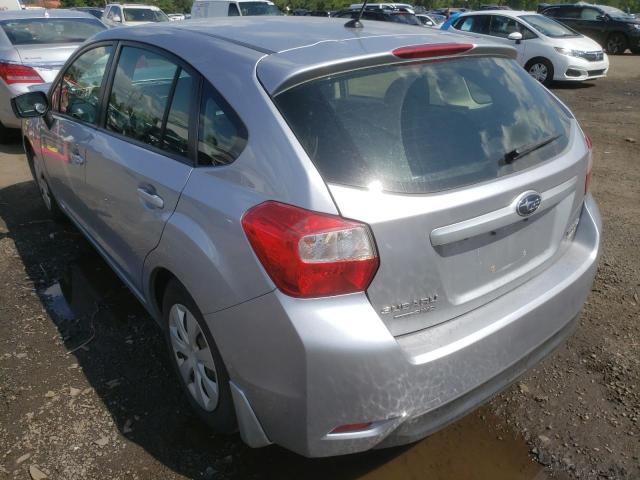 JF1GPAA61F8266551 - 2015 SUBARU IMPREZA SILVER photo 3