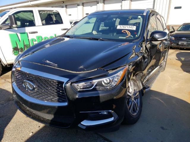 5N1DL0MM1LC511088 - 2020 INFINITI QX60 LUXE BLACK photo 2