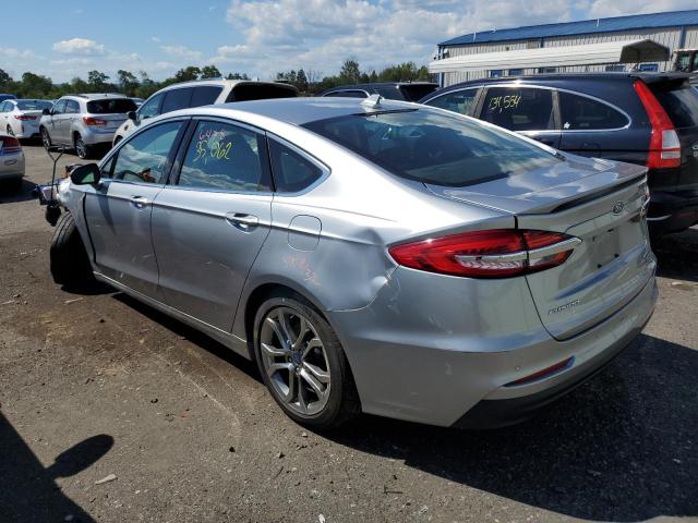 3FA6P0RU3LR159102 - 2020 FORD FUSION TIT SILVER photo 3