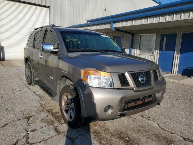 5N1AA08C98N610229 - 2008 NISSAN ARMADA SE TAN photo 1