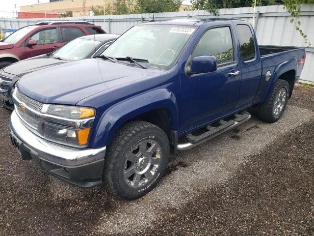 1GCJTDFE3C8117776 - 2012 CHEVROLET COLORADO L BLUE photo 2