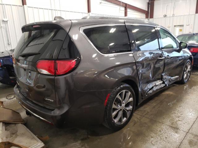 2C4RC1GG2JR172531 - 2018 CHRYSLER PACIFICA L GRAY photo 4