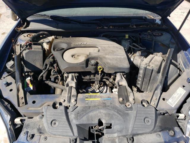 2G1WS551369363564 - 2006 CHEVROLET IMPALA BLUE photo 7