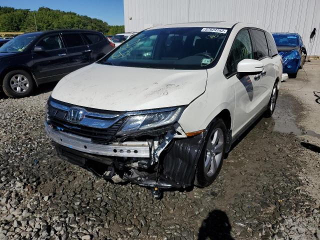 5FNRL6H72KB118851 - 2019 HONDA ODYSSEY EX WHITE photo 2