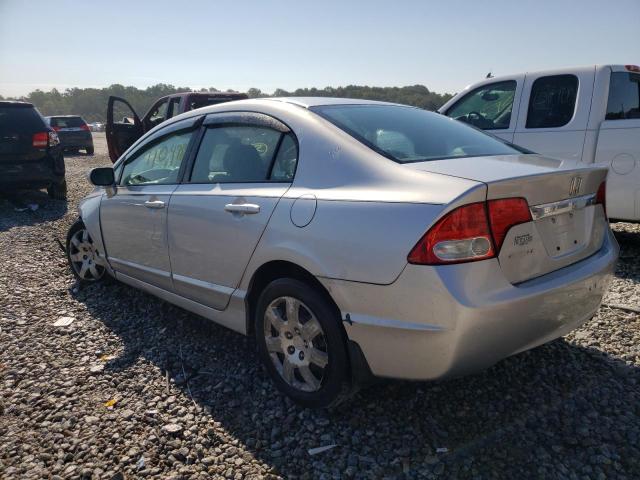 2HGFA166X9H346253 - 2009 HONDA CIVIC LX-S Gümüş foto 3