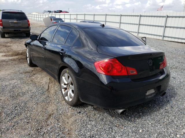 JN1CV6APXDM303625 - 2013 INFINITI G37 BASE BLACK photo 3