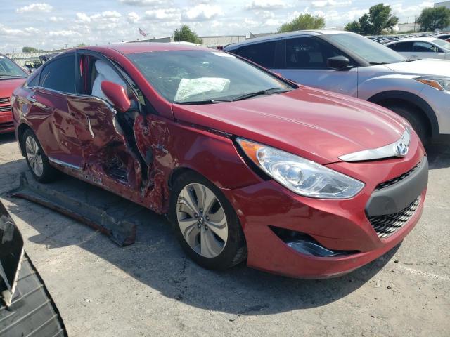 KMHEC4A46DA101223 - 2013 HYUNDAI SONATA HYB RED photo 1