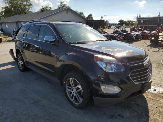 2GNFLGE32H6158072 - 2017 CHEVROLET EQUINOX PR BLACK photo 1