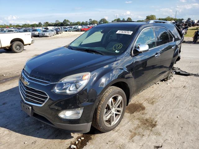 2GNFLGE32H6158072 - 2017 CHEVROLET EQUINOX PR BLACK photo 2